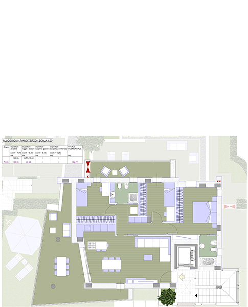 TERZO PIANO - ALLOGGIO 1